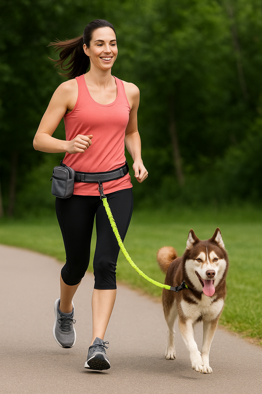 {{Laisse mains-libres pour chien}} – Produit tendance La Petite Trend.