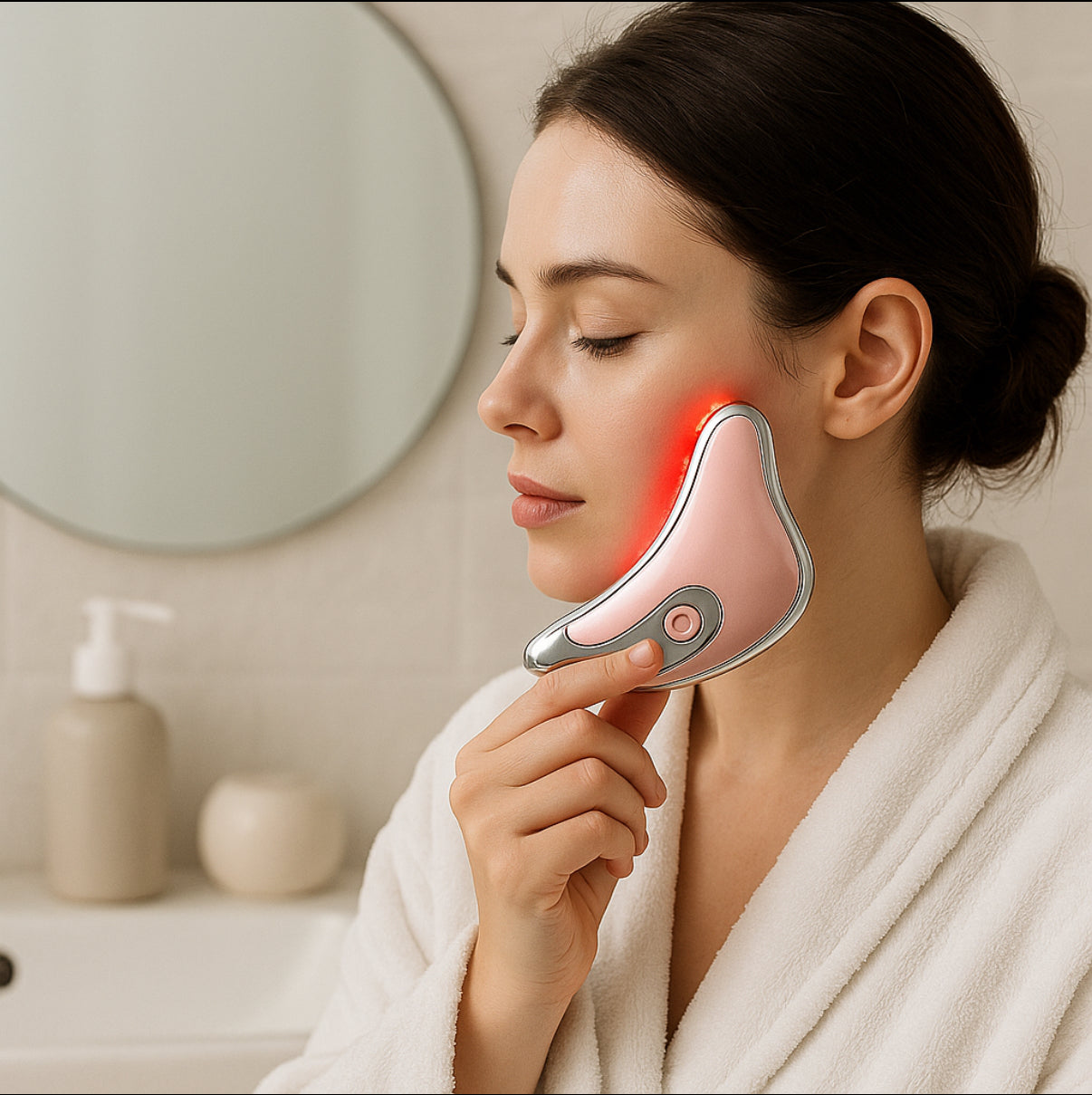 {{Gua Sha Massant à LED}} – Produit tendance La Petite Trend.