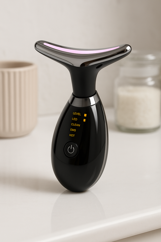 {{Appareil de massage raffermissant cou et visage}} – Produit tendance La Petite Trend.
