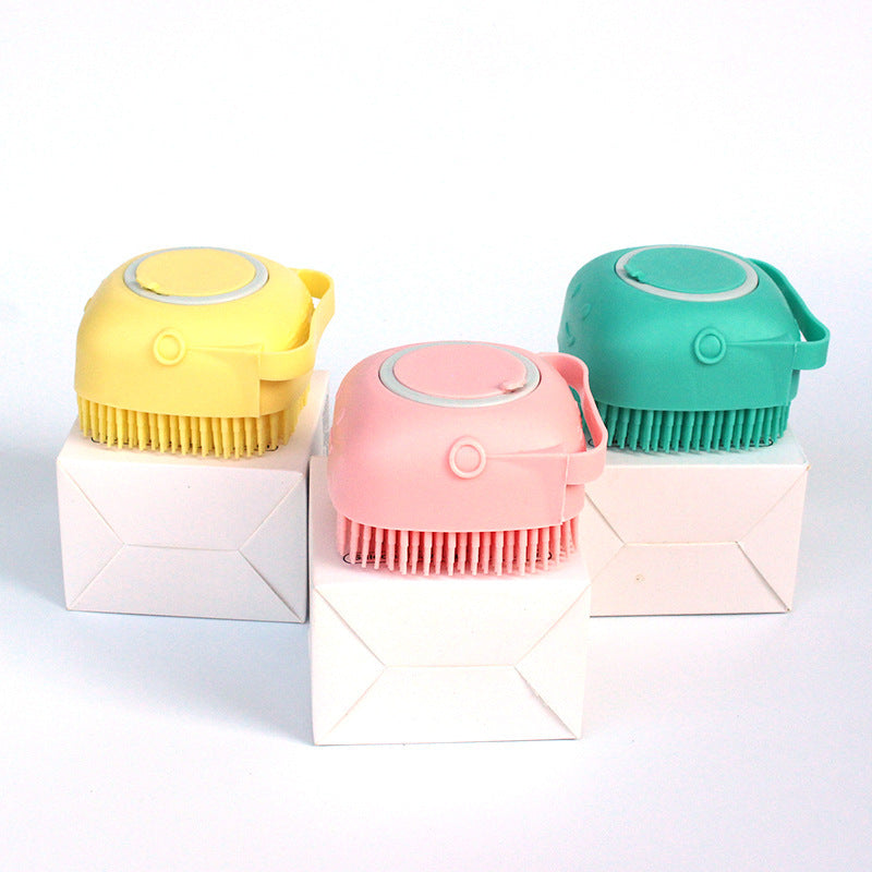{{Brosse de bain remplissable pour chats et chiens}} – Produit tendance La Petite Trend.